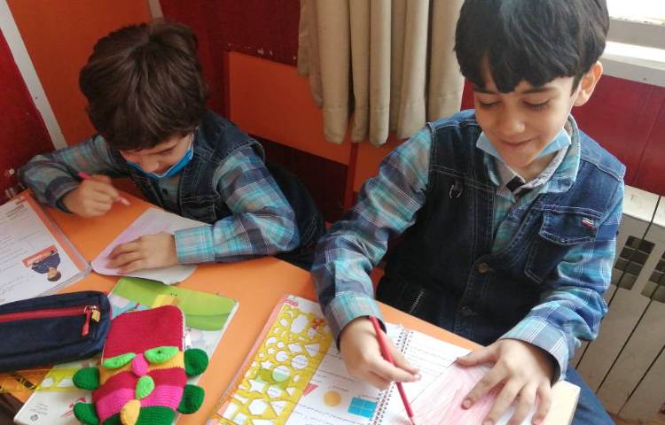 :ریاضی، دست ورزی آموزش مفهوم کسر 3