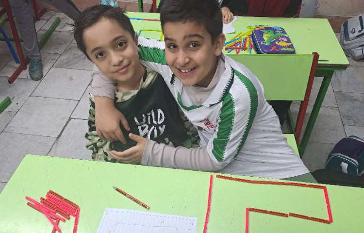 ریاضی دست ورزی با چوب خط جهت تثبیت مبحث محیط اشکال 6