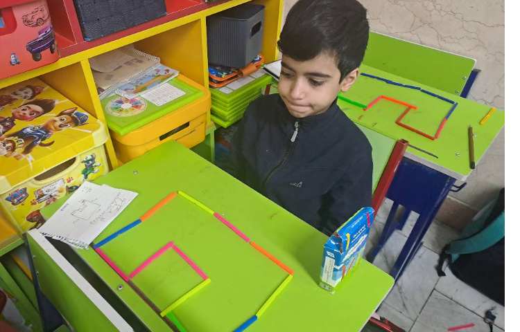 ریاضی دست ورزی با چوب خط جهت تثبیت مبحث محیط اشکال 7