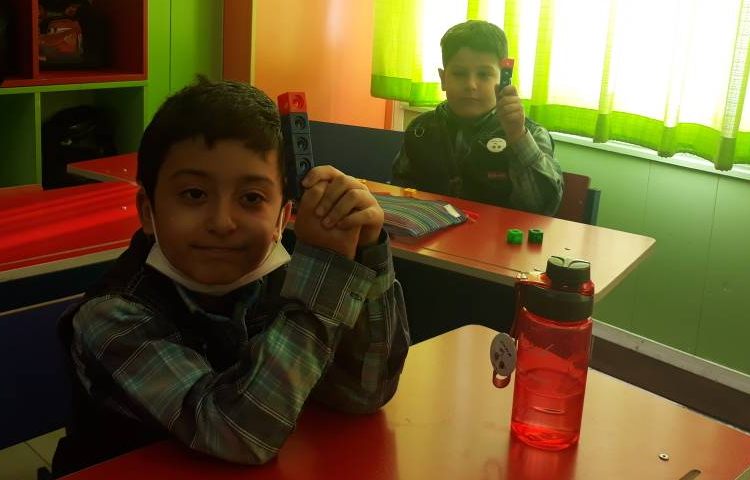 :ریاضی، دست ورزی با چینه جهت تثبیت مفهوم اضافه کردن، کلاس گیلاس 4