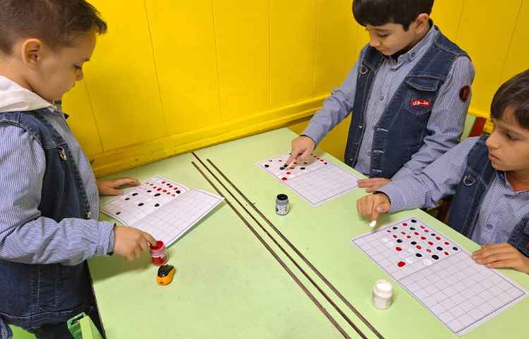 ریاضی دست ورزی تقارن دو قسمتی تلفیق هنر و ریاضی 5