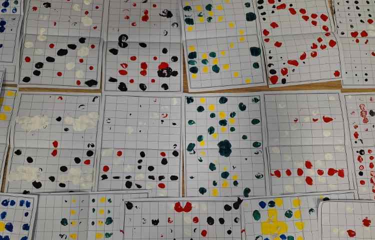 ریاضی دست ورزی تقارن دو قسمتی تلفیق هنر و ریاضی