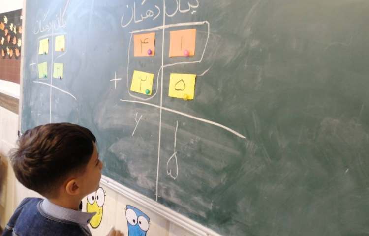 ریاضی : دست ورزی جمع فرایندی 1