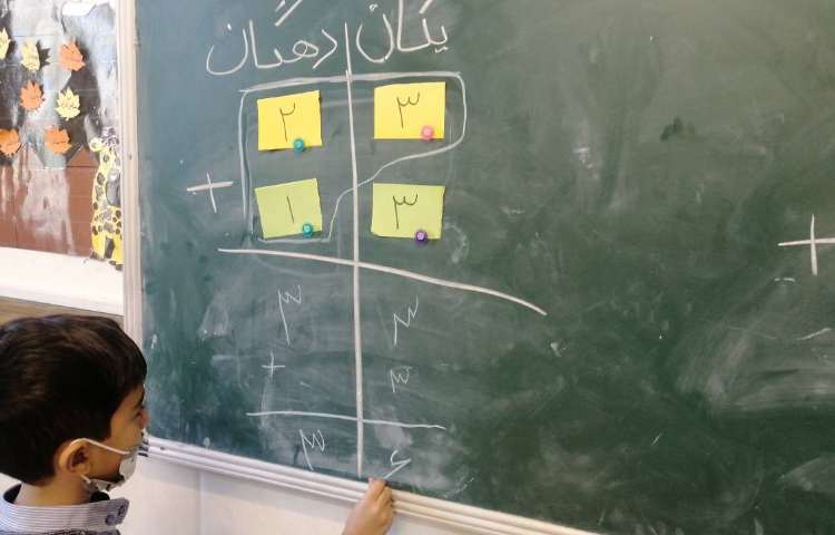 ریاضی : دست ورزی جمع فرایندی 2