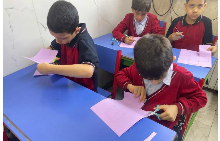 ریاضی ، دست ورزی مکعب (اشنایی با گسترده ی مکعب) 6