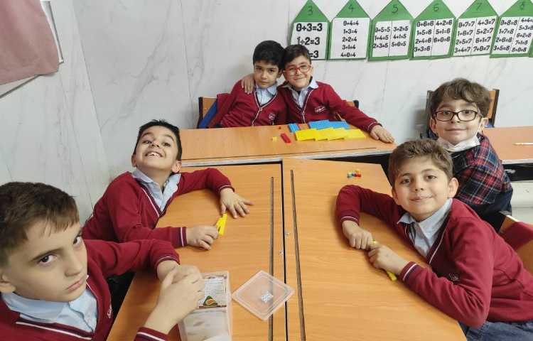 ریاضی ساخت جمع فرایندی سه رقمی با کویرنر 3