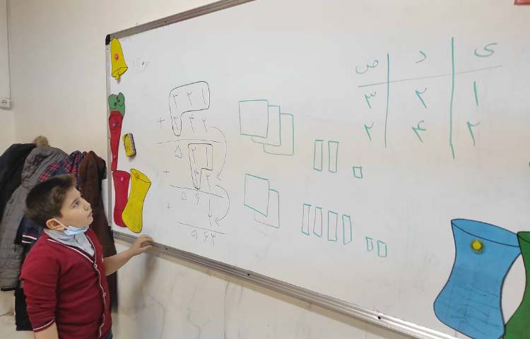 ریاضی ساخت جمع فرایندی سه رقمی با کویرنر