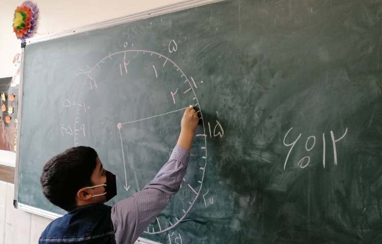 ریاضی : ساعت و دقیقه 2
