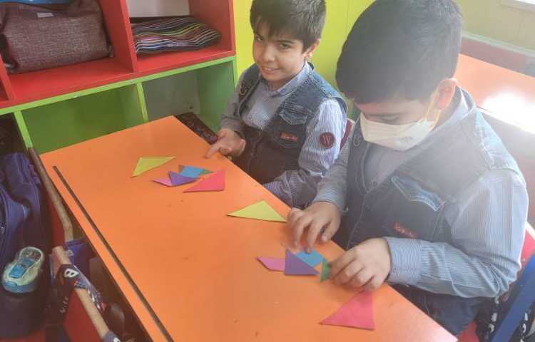 ریاضی صفحه 41 تانگرام 2