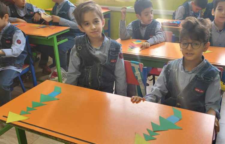 ریاضی صفحه 41 تانگرام 3