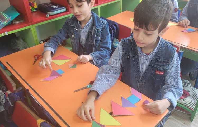 ریاضی صفحه 41 تانگرام 8