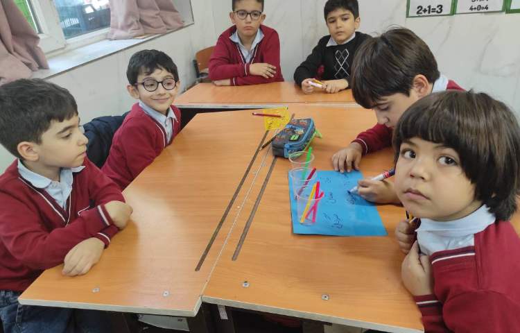 ریاضی عدد سازی سه رقمی 3