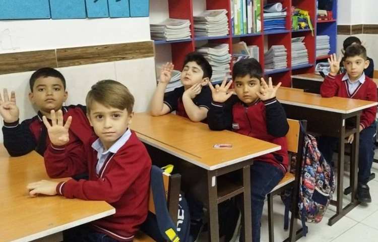 ریاضی فعالیت» شمارش اعداد و بازی ذهنی یکی قبل و یکی بعد 5