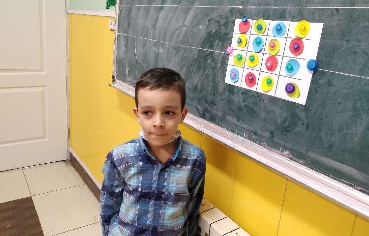 :ریاضی، فعالیت های کتاب و حل جدول شگفت انگیز 8