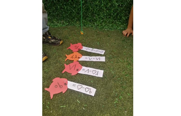 ریاضی ماهی گیری جمع و تفریق