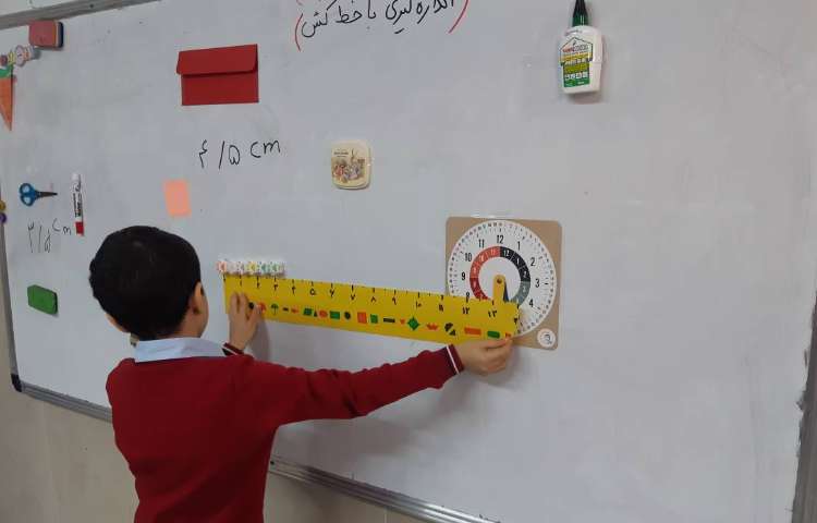ریاضی: مبحث اندازه گیری و آشنایی با سانتی متر و میلی متر 2