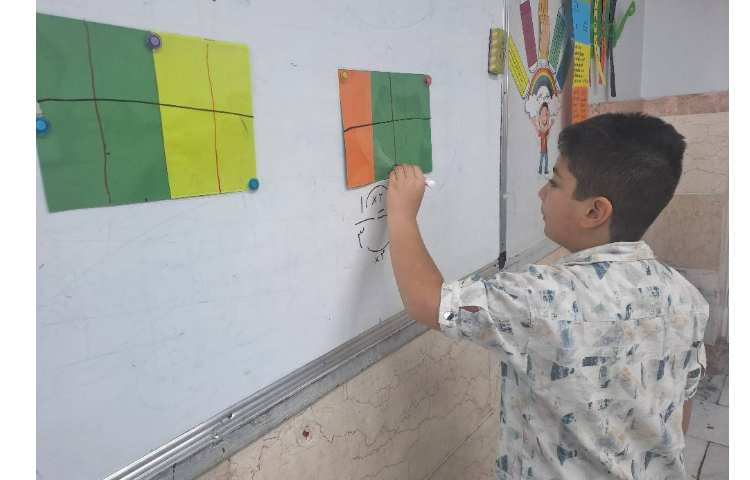 ریاضی مبحث تساوی کسرها 3