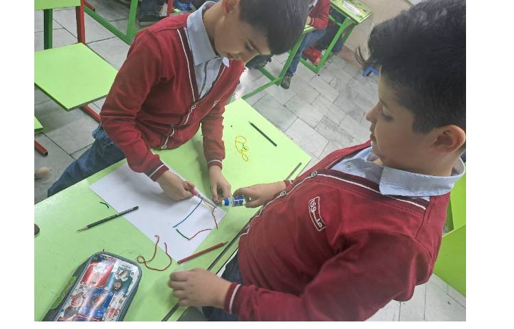 ریاضی مبحث جداسازی خطوط و اشکال یکی از راهبردهای حل مسئله با عنوان زیر مسئله