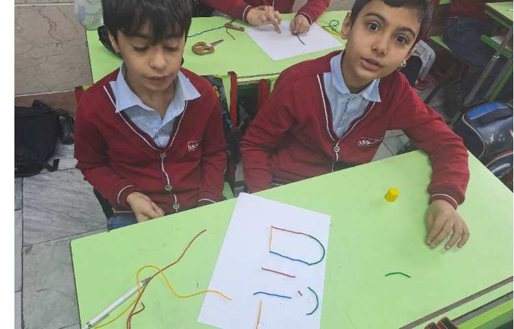 ریاضی مبحث جداسازی خطوط و اشکال یکی از راهبردهای حل مسئله با عنوان زیر مسئله 2