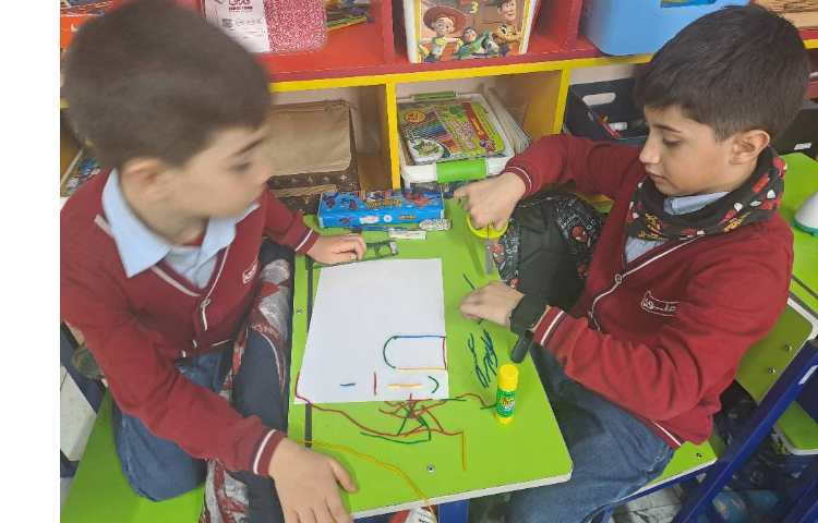 ریاضی مبحث جداسازی خطوط و اشکال یکی از راهبردهای حل مسئله با عنوان زیر مسئله 6