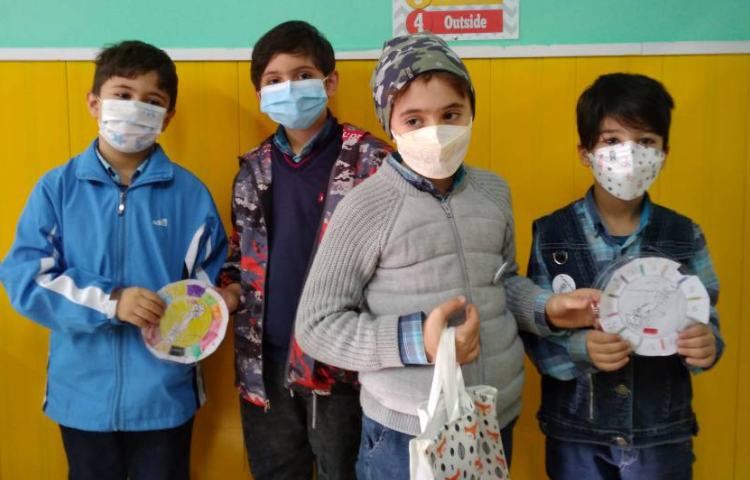 :ریاضی، مبحث ساعت، کلاس فضانوردان 3