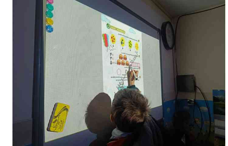 ریاضی( مبحث عدد 5 توسط دانش‌آموزان انجام شد.) 4