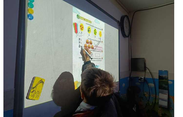 ریاضی( مبحث عدد 5 توسط دانش‌آموزان انجام شد.)