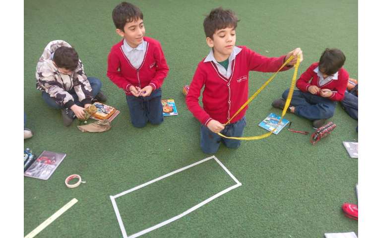 ریاضی مبحث مساحت واندازه گیری 1