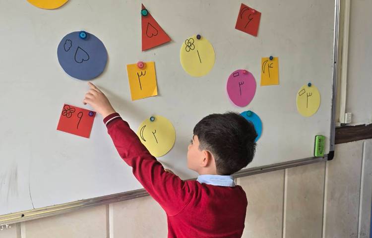 ریاضی - مبحث: پرسش‌و پاسخ ضرب و تقویت حافظه‌ی دیداری و شنیداری 1