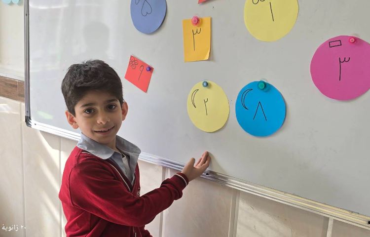 ریاضی - مبحث: پرسش‌و پاسخ ضرب و تقویت حافظه‌ی دیداری و شنیداری