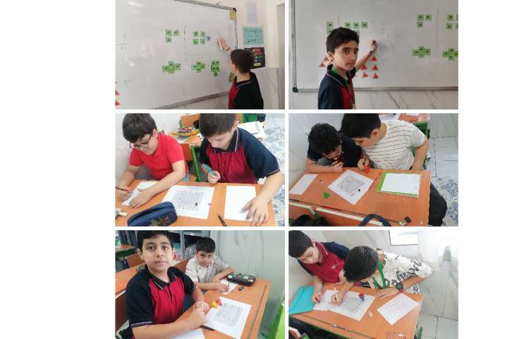ریاضی مبحث کسرها ی بزرگتر از واحد 1