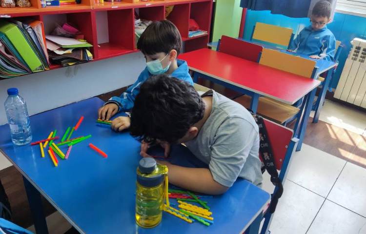 :ریاضی، مرور اعداد 1 تا 10 با استفاده از چوب خط 2