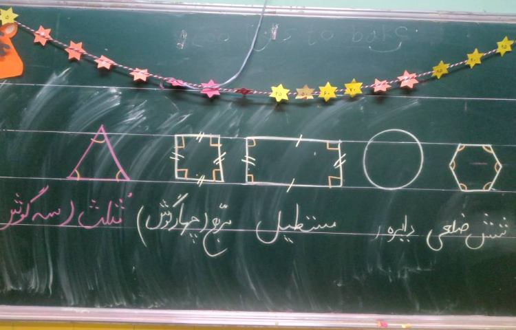 :ریاضی مرور تم 4 و 5 و 6 ، بحث گوشه های اشکال هندسی 1