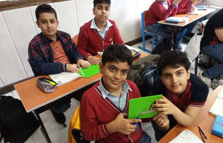 ریاضی مرور درس قاعده و ارتفاع مثلث و متوازی الاضلاع 2