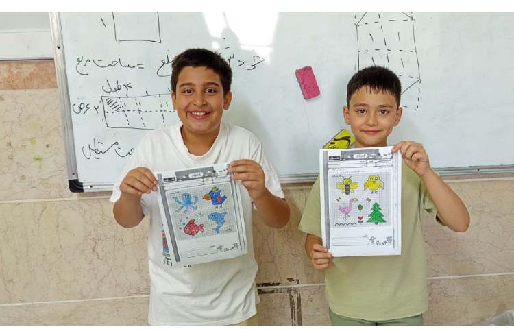 ریاضی مساحت اشکال مختلف 3