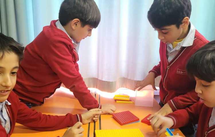 ریاضی مفهوم باز کردن دسته های ده تایی و صدتایی 2