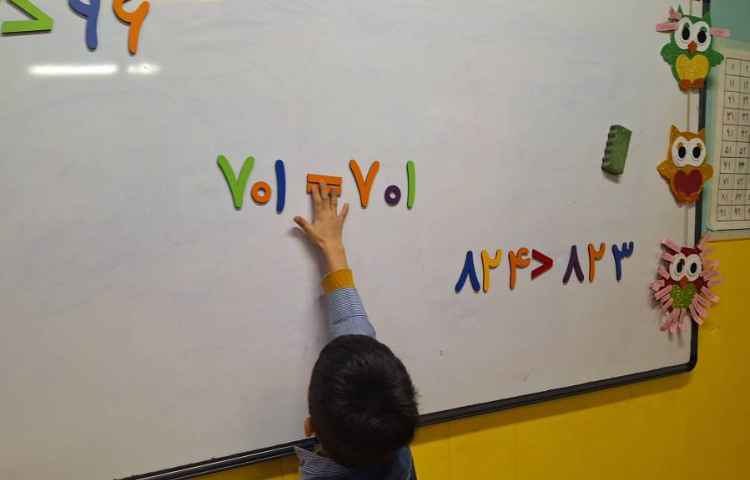 ریاضی، مقایسه ی اعداد 4