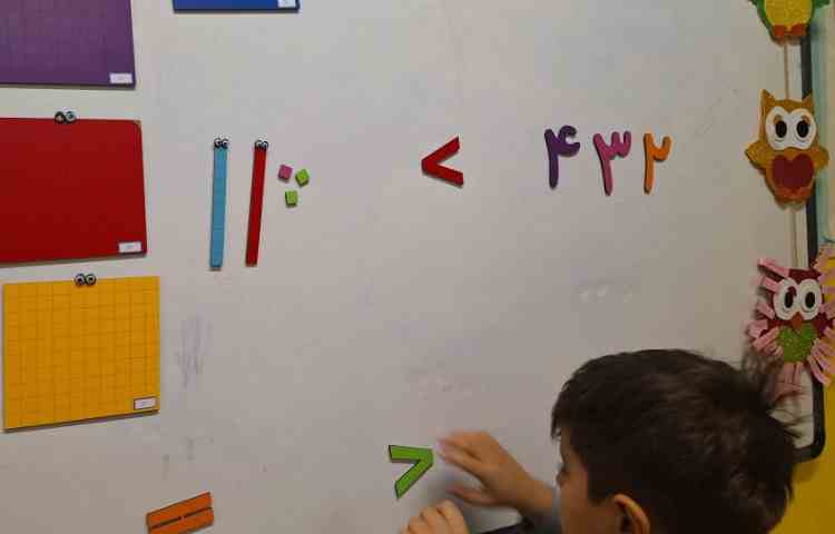 ریاضی، مقایسه ی اعداد 5