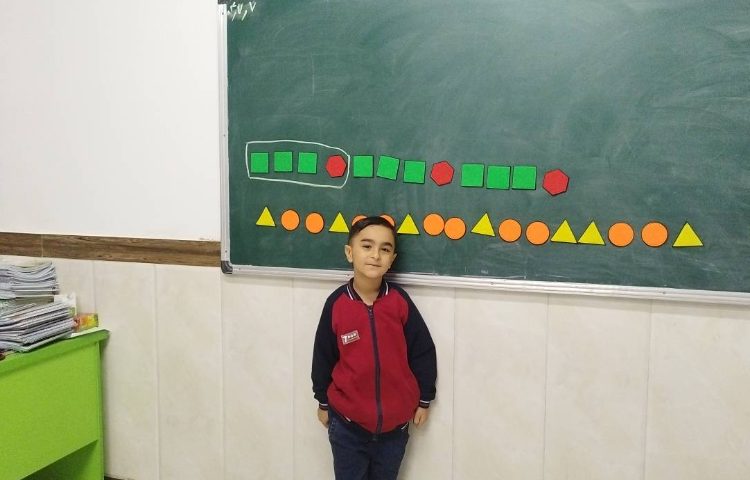 ریاضی موضوع ؛ الگوی منظم و نامنظم و همچنین الگوی تکرار شونده 2