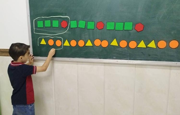 ریاضی موضوع ؛ الگوی منظم و نامنظم و همچنین الگوی تکرار شونده 3