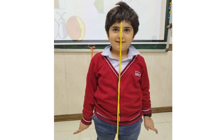 ریاضی موضوع: نیمه ی پنهان هرشکل و مفهوم تقارن 5