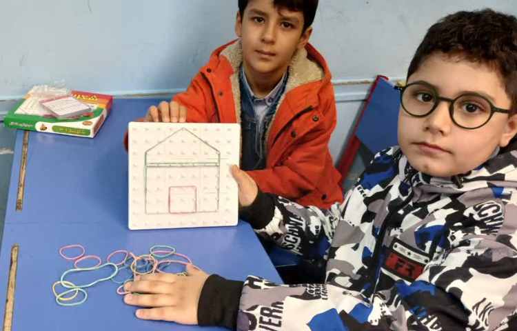 ریاضی (نمایش روابط بیان شکل ها) 4