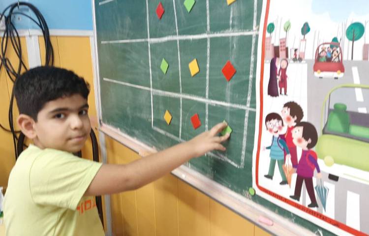 :ریاضی و فارسی(جدول شگفت انگیز و نگاره 4) 6