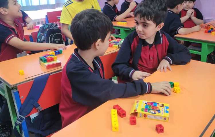 ریاضی پیدا کردن عدد مجهول به کمک دست ورزی 2