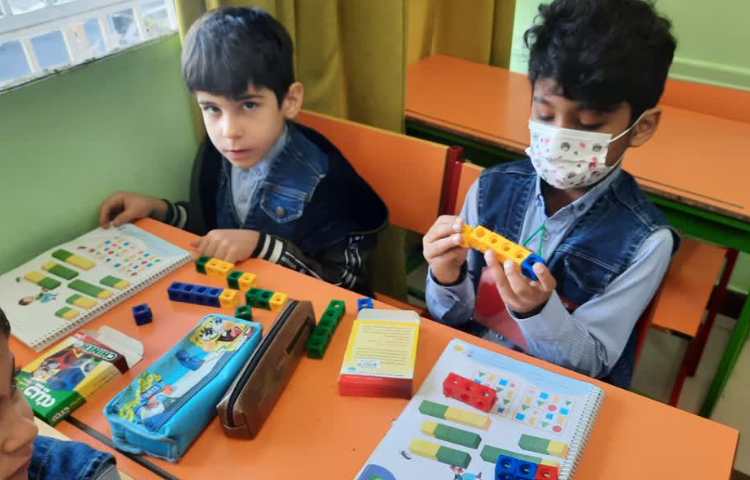 ریاضی کار با چینه 4