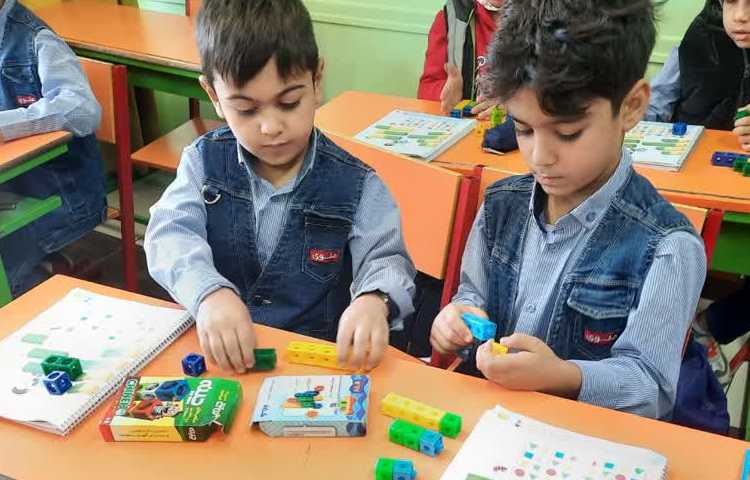 ریاضی کار با چینه 6