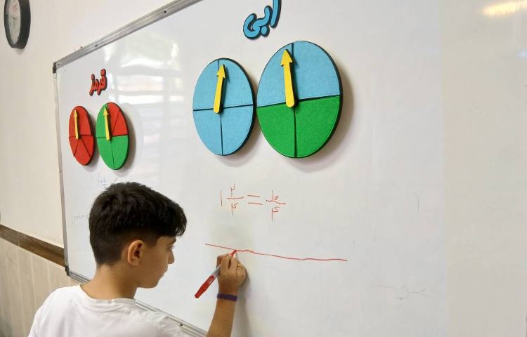 ریاضی _ کسر بزرگتر از واحد
