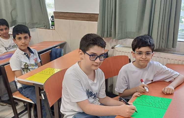 ریاضی کسر های مساوی 3