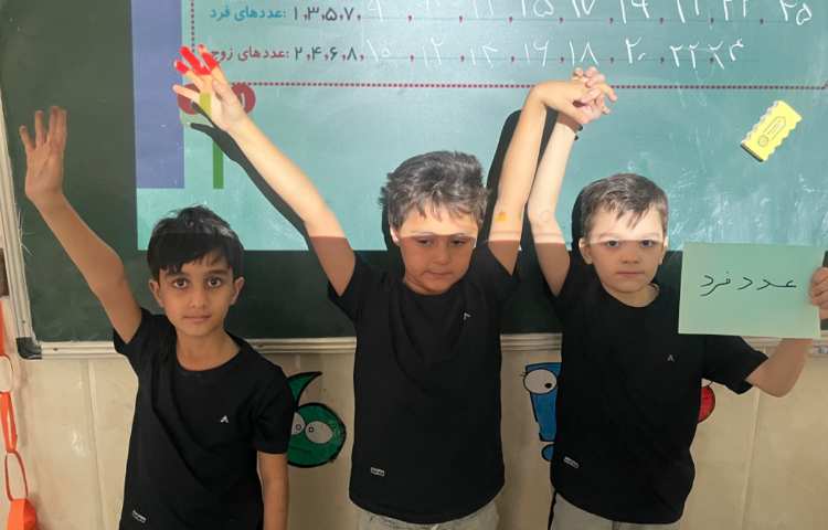 ریاضی : یادگیری اعداد زوج و فرد 1