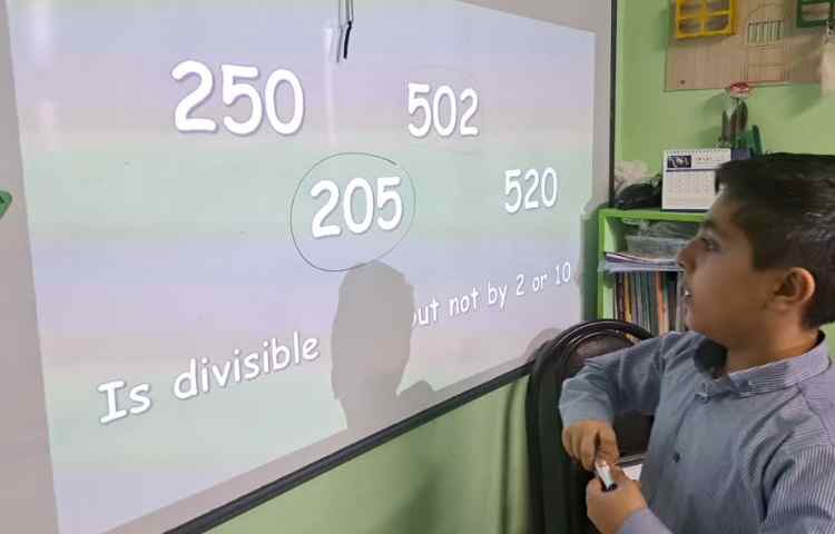 ریاضیThe test of divisibility 1